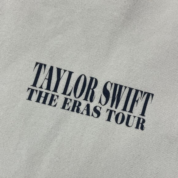 Taylor Swift The Eras Tour Unisex Size XXL Cream Pullover Hoodie Concert Merch - Picture 3 of 4